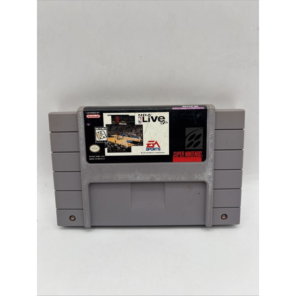 NBA Live 96 Super Nintendo SNES Pre Owned‎ Tested